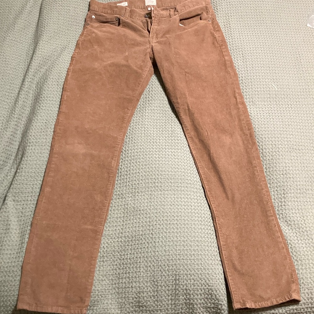 Slim Jcrew Cords 32x34